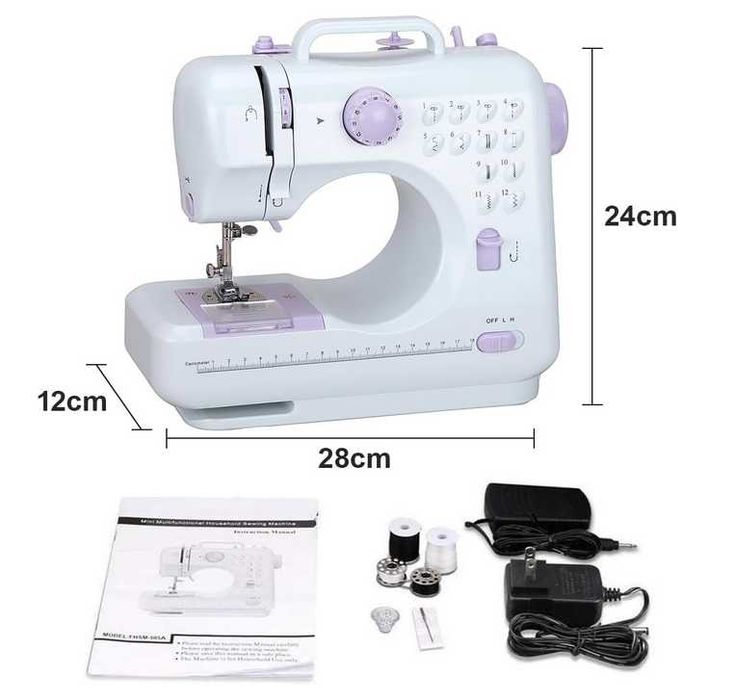 Wielofunkcyjna maszyna do szycia z 12 ściegami