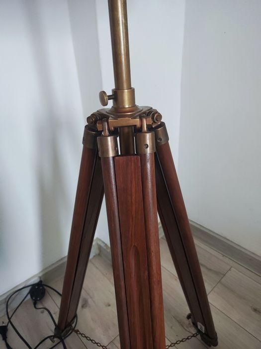 Lampa stojąca teleskopowa vintage