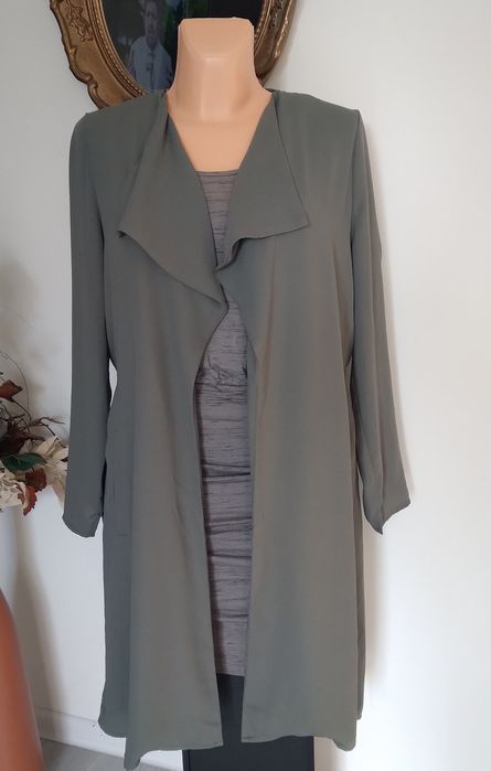 Długi kardigan , narzutka z kieszeniami- Cubus