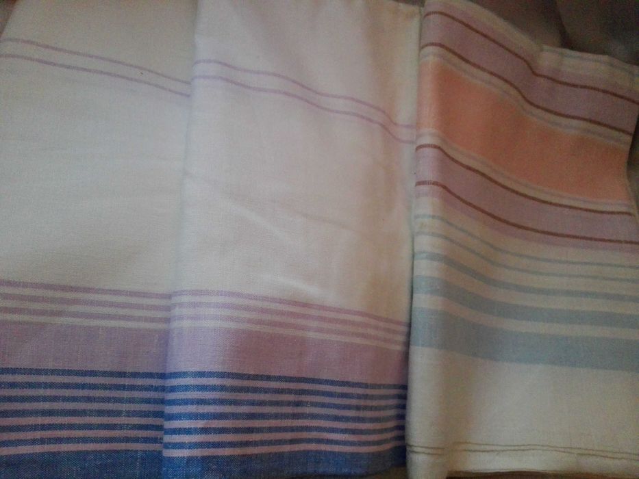 Новые простыни льняные полуторные 150×214 СССР