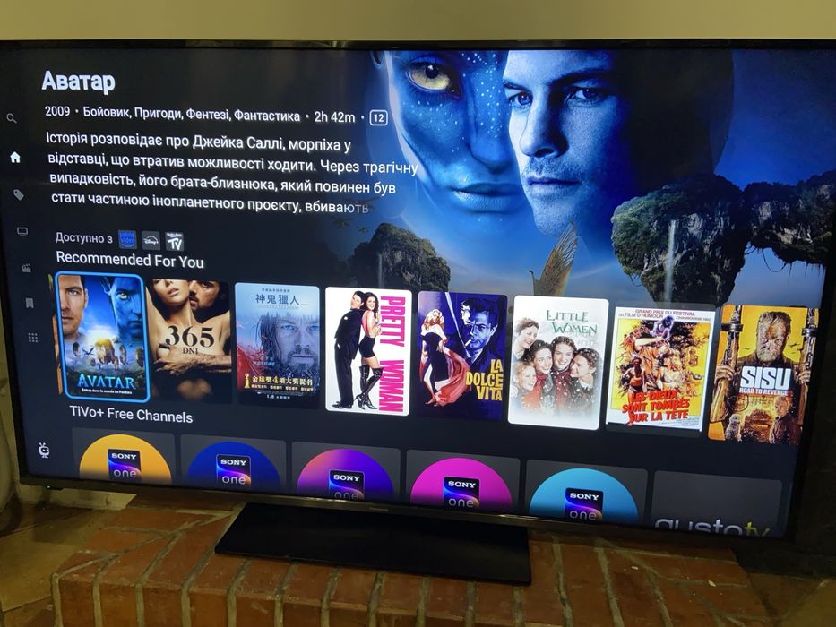 Телевізор panasonic 65 smart tv 4k 2022рік