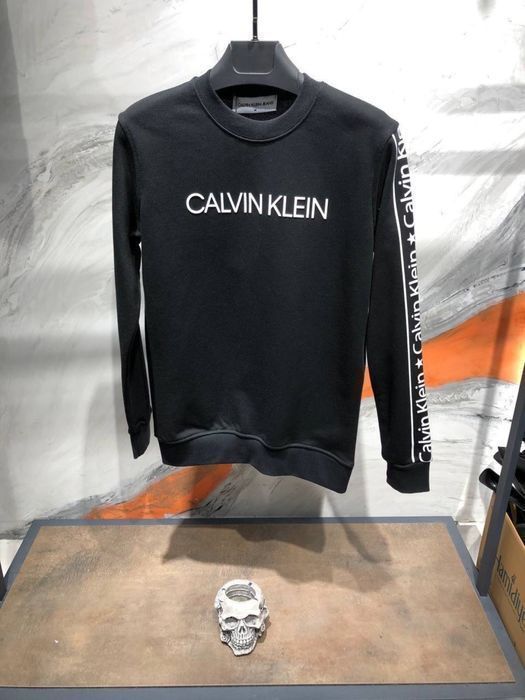 Calvin Klein мужской брендовый свитшот кофта реглан батник худи