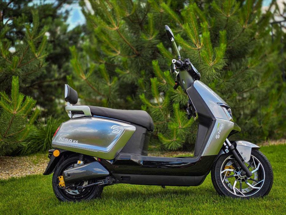 Електроскутер NISA K6 • Документи • До 80 км ходу • Гарантія • Артмото