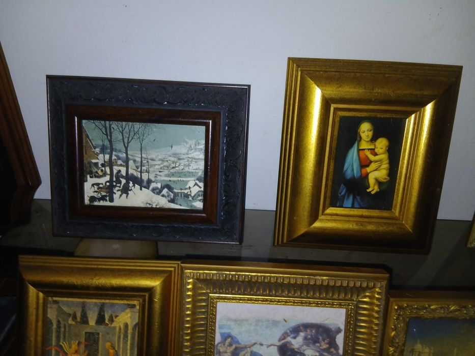 Quadro grande pintor sao replica