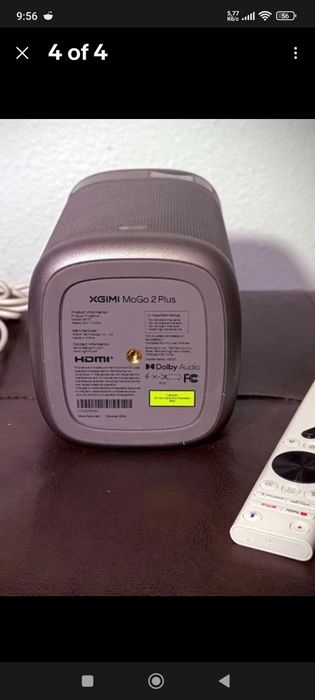 xgimi mogo 2 plus, DLP, Type-C, 1080p, HDR, 400 ISO, GTV, Netflix