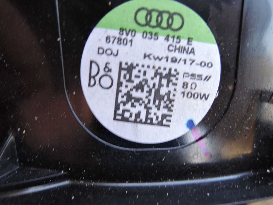 AUDI A3 8V Głośniki BANG OLUFSEN komplet