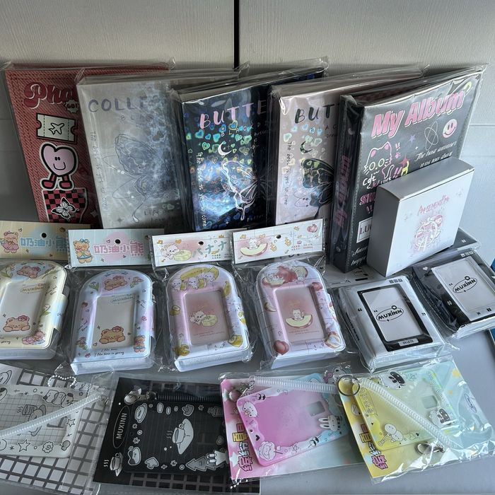 Біндери для кпоп карт на 4 та 1 комірку, холдери, binder kpop