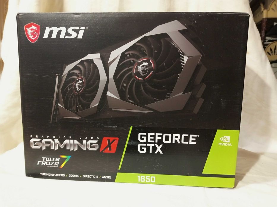 msi geforce gtx 1650 - купить комплектующие для ПК - Цена на OLX.ua