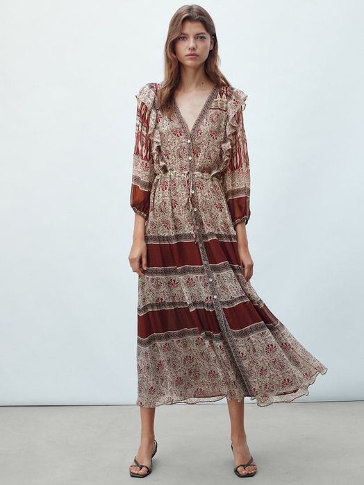 Sukienka Massimo Dutti roz.M