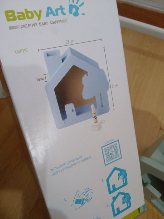 Bebé: Baby Art lembrança impressão pintada mão