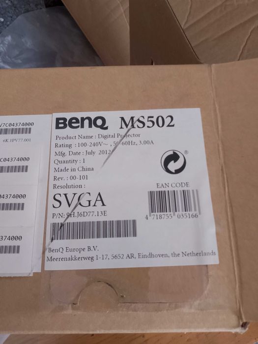 Projektor Benq MS502 używany