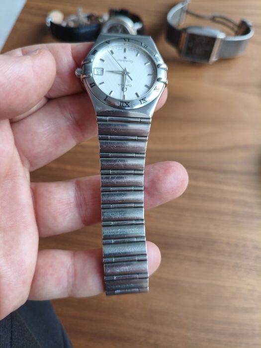 Świąteczna promcja Zegarek męski szwajcarski Omega Constellation 33mm