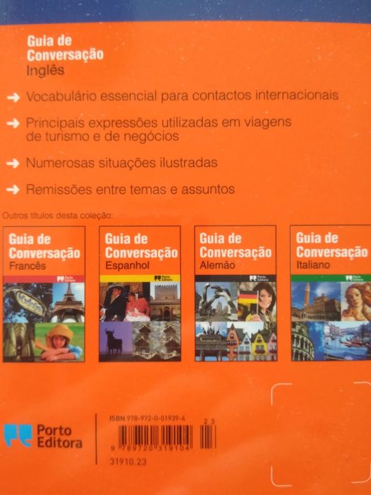 Livros guias - Galp / BP / Porto / Roteiro / Stress / Dores de costas