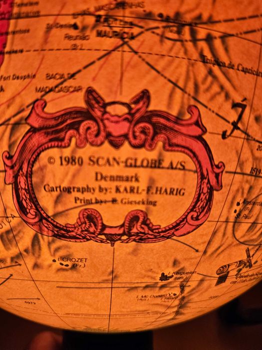 Globo Giratorio ano 1980 alemão