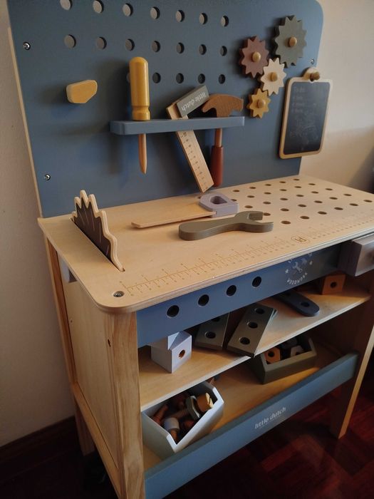 Bancada infantil de Madeira Little Dutch