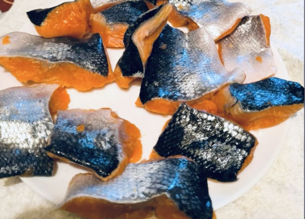 Куски філе кіжуча ( дикий лосось) 5 кг