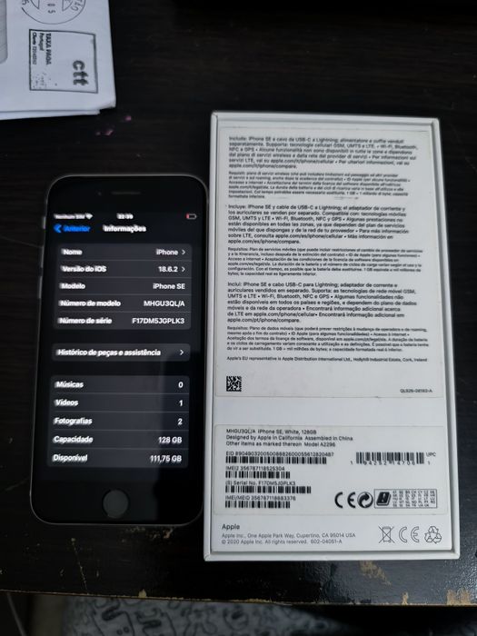 iPhone SE 2020 (A13 Bionic) 128GB - Impecável