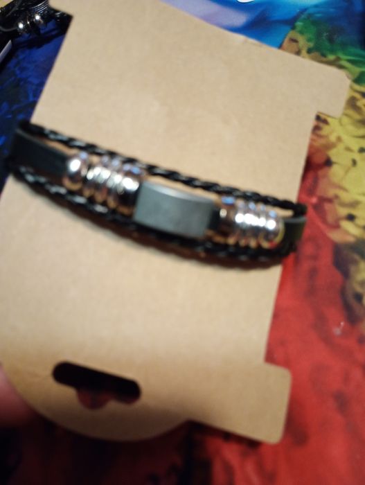 Przeplatana mocna bransoletka