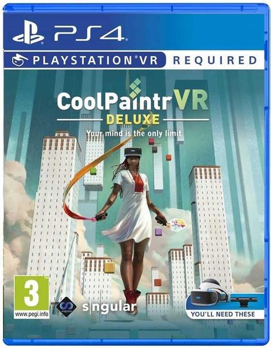COOLPAINTR VR PS4, gra na VR, sklep z grami w Tychach, wymiana