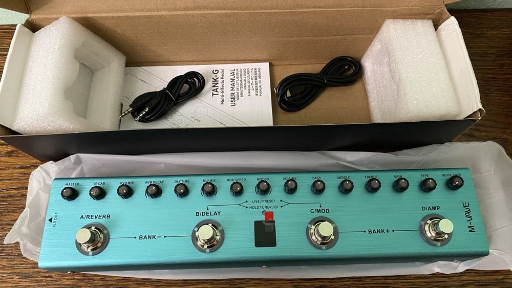 M-vave Tank-G / Tank-B Процесори для гітари та баса