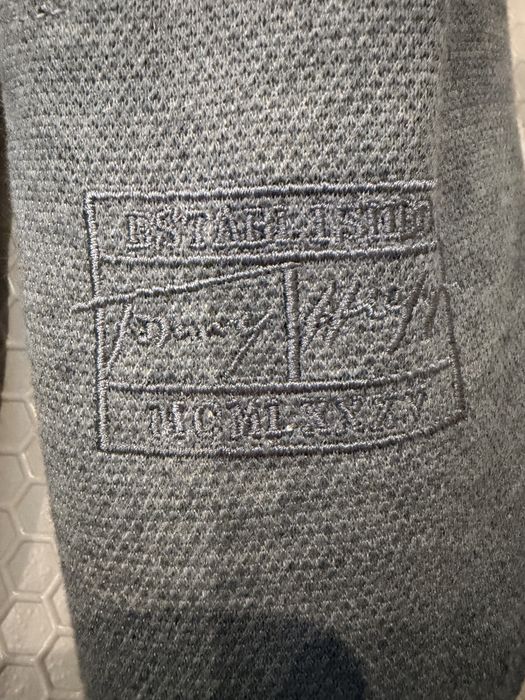 Męskie espadryle Tommy Hilfiger Granada – szare, rozmiar 42 (nowe)