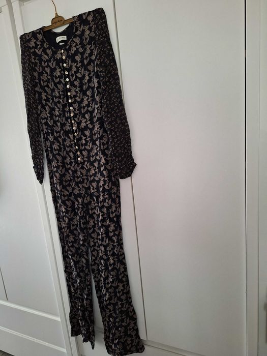 kombinezon damski w liście, wiskozowy-Isabel Marant- like new
