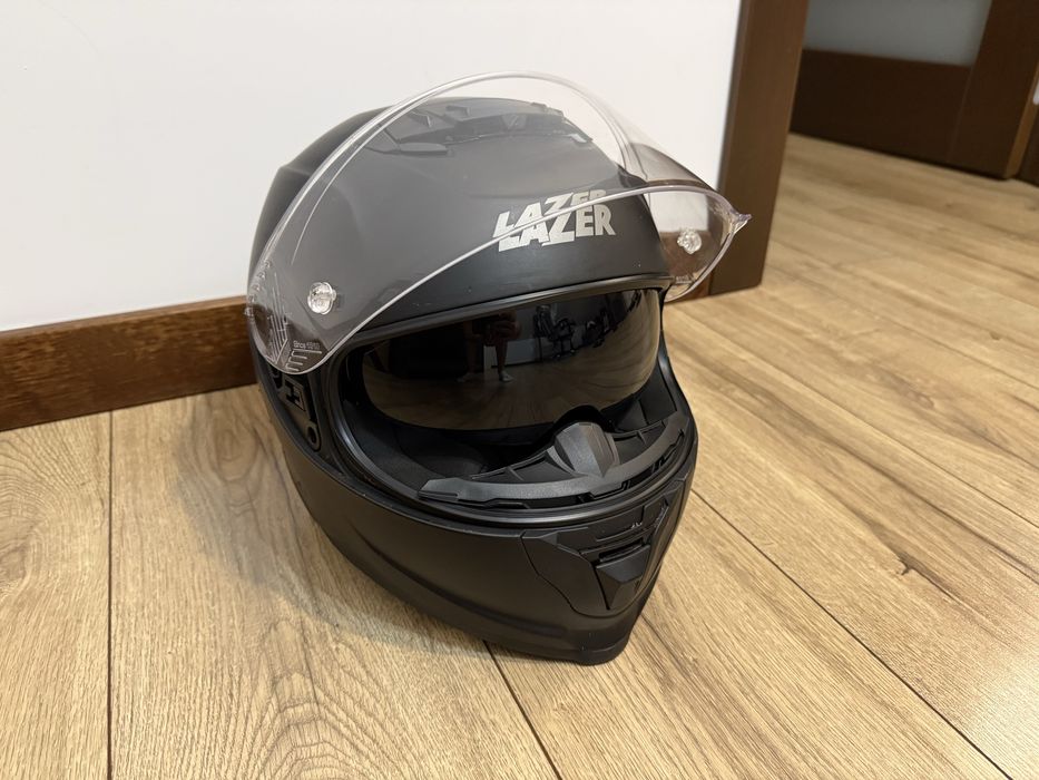 Kask Lazer Rafale Evo Z-Line i rekawice SHIMA X-Breeze 2