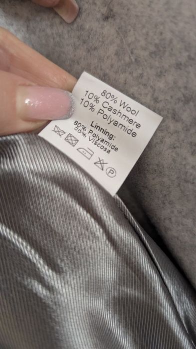 Жіноче пальто сіре