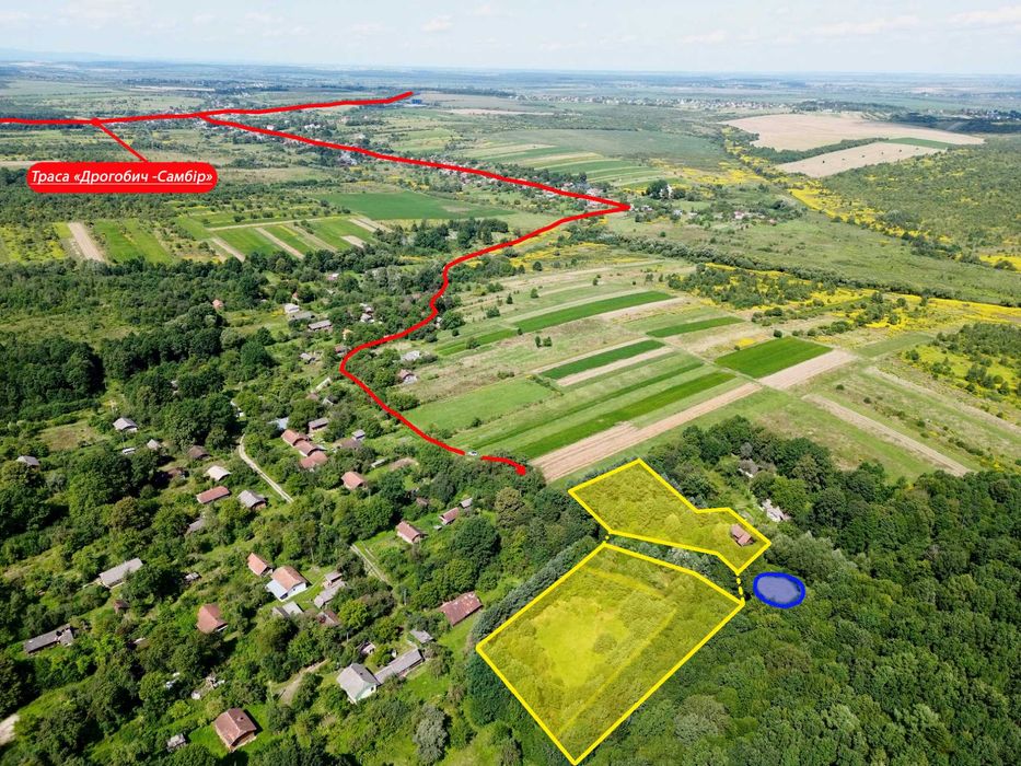 Розплідник «Енейко» з житловим будинком та ділянкою 0.72 га з озером