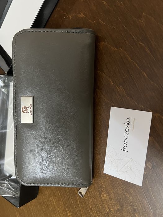 Portfel damski kolor szary/ popiel