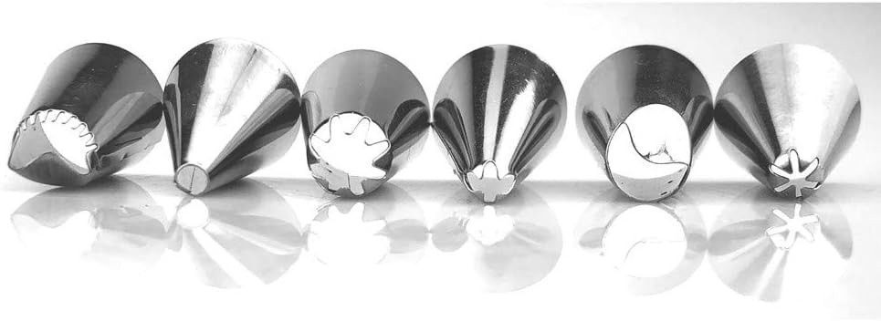 Rękaw Cukierniczy do Dekoracji Tortów 6 końcówek