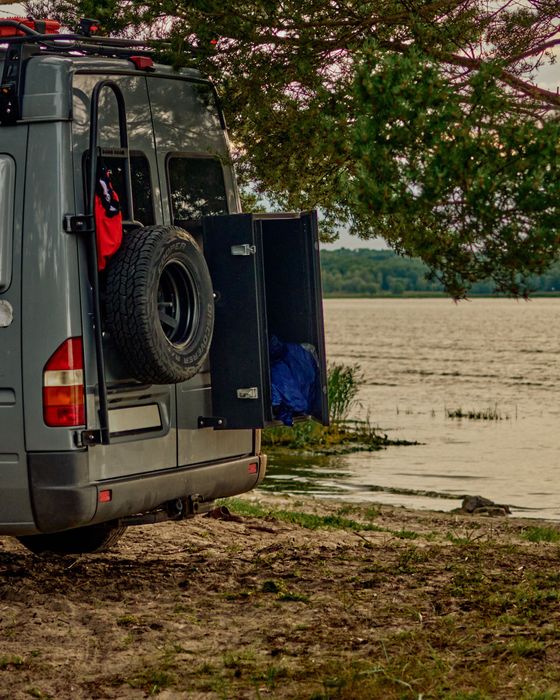 skrzynia cargo-box z mocowaniami Sprinter w903 / Camper / Expedition Box / Cargo Camping / Kamper