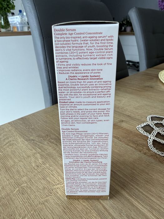 Serum Double clarins