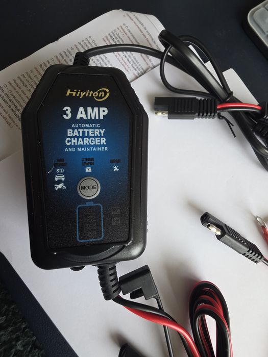 Carregador otimizador bateria moto
