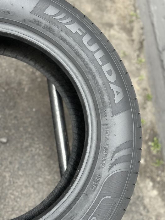 Топові шини‼️ Fulda EcoControl HP2 91Н  195/65 r15 6.8мм 2023рік