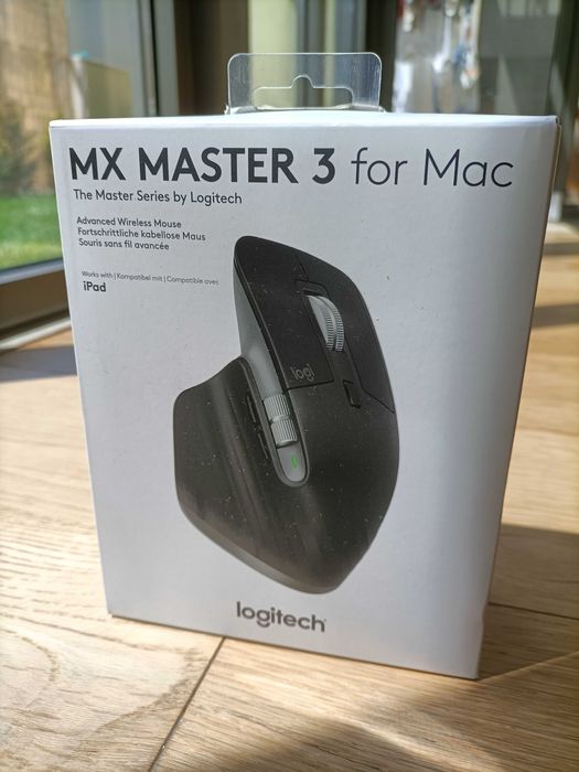 Logitech MX Master 3 for Mac | Rato Wireless Bluetooth | Ergonomia Premium | Com Caixa