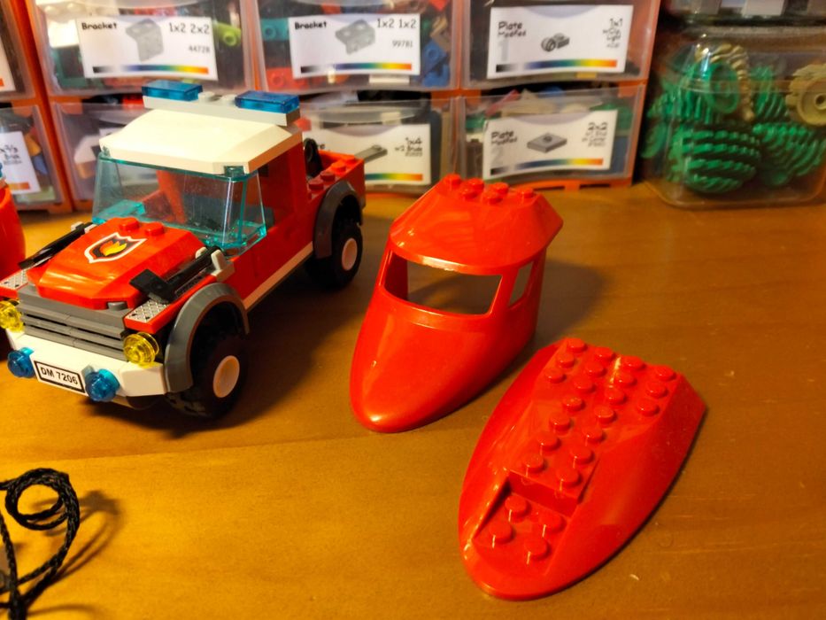 Lego city 7206 Fire Helicopter