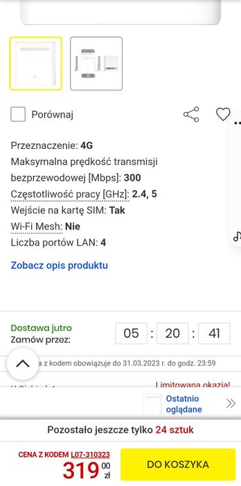 Router ZTE Blade