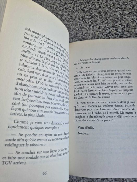 Livro Novo "Reculer pour mieux sauter" de Patrice Leconte, Ed Francesa