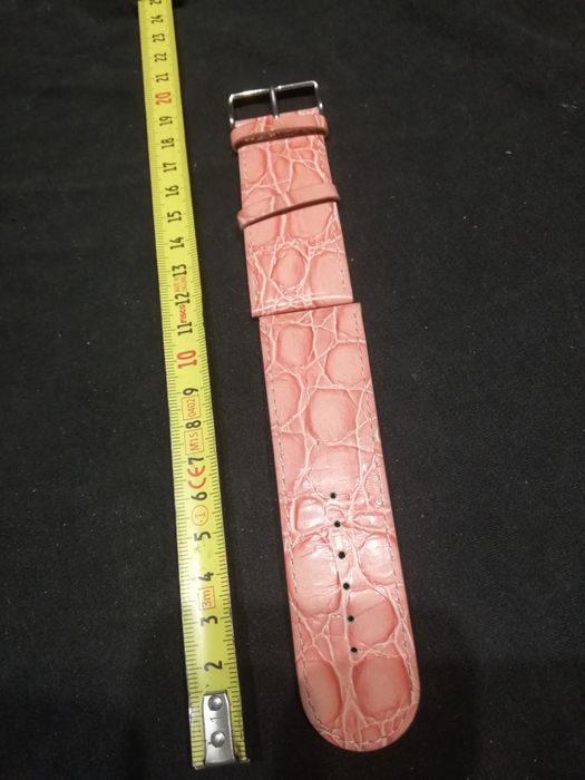 Pasek do zegarka 30 mm skura
