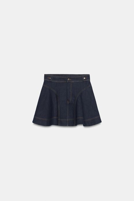 Коротка джинсова спідниця  ZARA