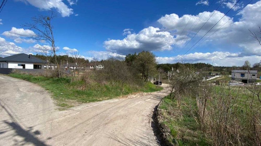 Обухівский р-н, с.Нещерів ділянка 12 соток с виходом в ліс