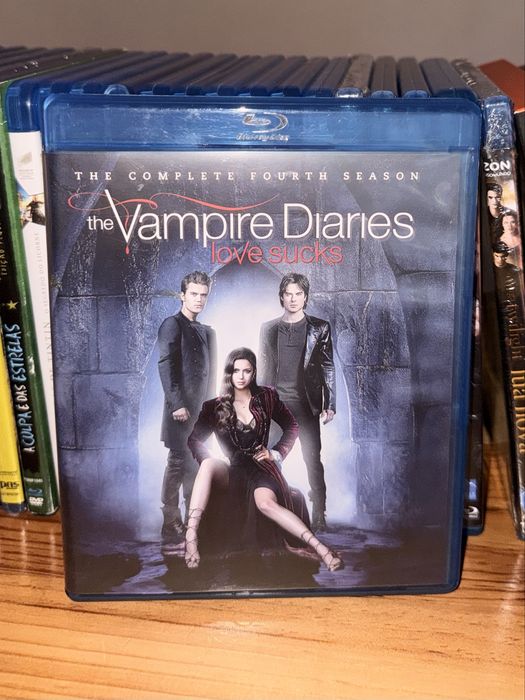 The Vampire Diaries - 4° Temporada (Legendas PT-BR) - 4 Discos - Série