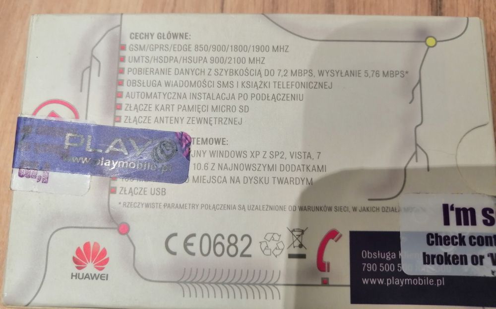 Huawei E173 modem bezprzewodowy