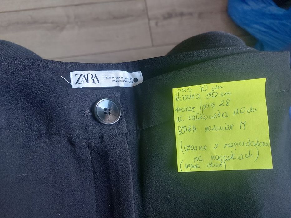 Spodnie z wysokim stanem