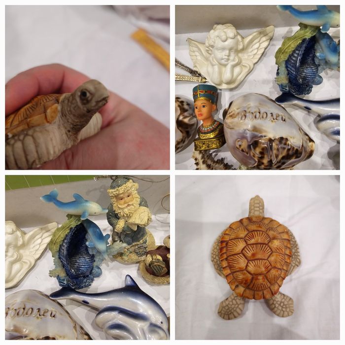 Сувениры с моря, ракушки, париж, крым, статуэтки