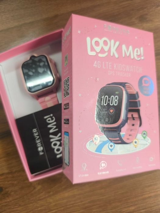 Smartwatch zegarek dziecięcy Forever Look Me! 4G LTE GPS