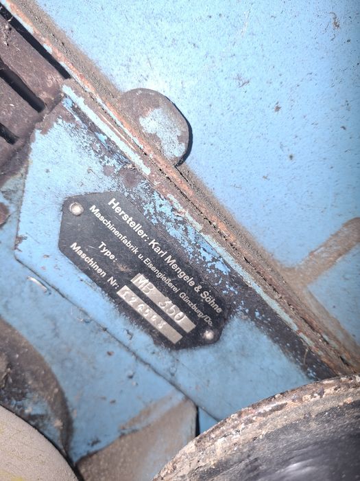 Sieczkarnia jednorzędowa Menegele MB350  Turbo