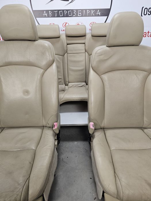 Салон сидіння карти шкіра бежева Lexus IS XE2 2005-2013 р.в. Лексус ИС