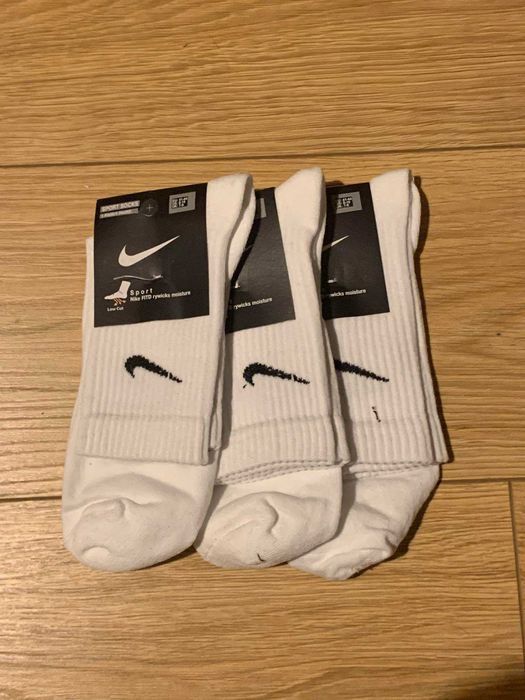 3 pary skarpetek nike